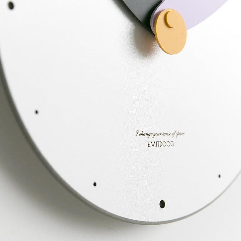 12-Inch Modern Minimalist Silent Wall Clock for Home