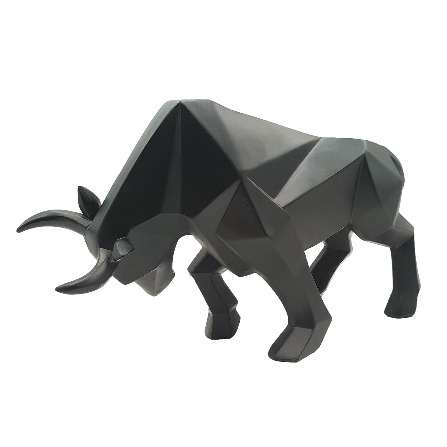 Modern Bull Home Decor Resin Sculpture for Coffee Table